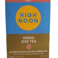 HIGH NOON PEACH ICED TEA VODKA 4PK