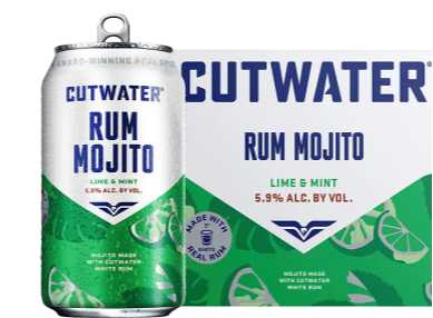 CUTWATER RUM MOJITO 4PK