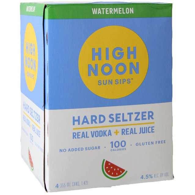 HIGH NOON WATERMELON VODKA 4PK