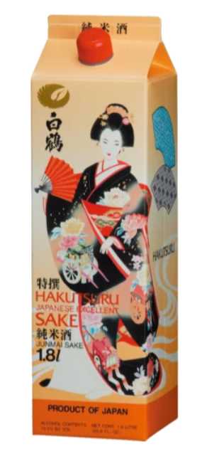 HAKUTSURU SAKE CARTON 1.8L