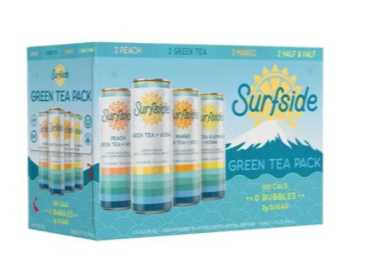 SURFSIDE GREEN TEA VODKA VARIETY 8PK