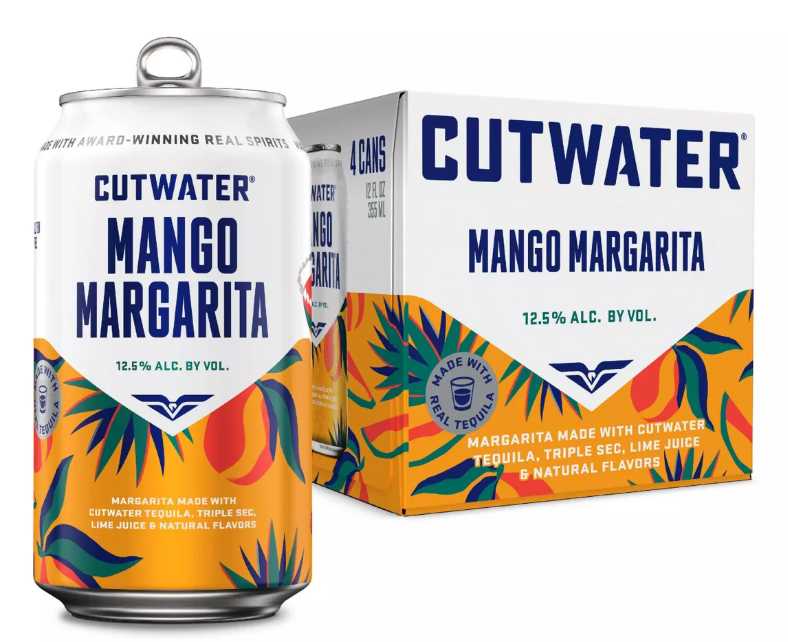 CUTWATER SPICY MANGO MARGARITA 4PK