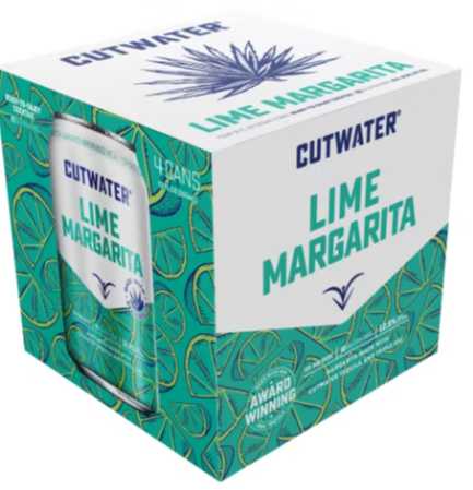 CUTWATER LIME MARGARITA 4PK